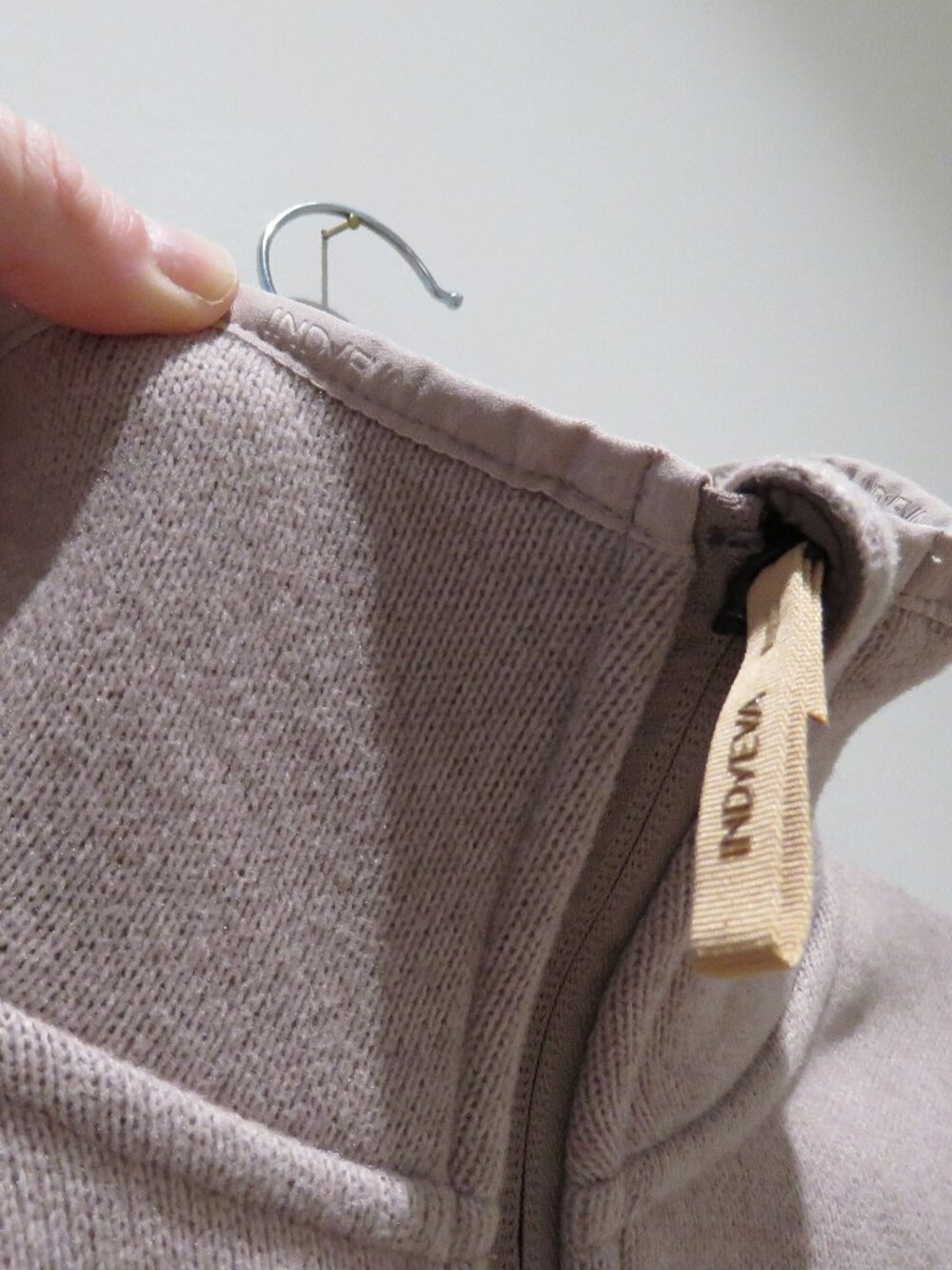 INDYEVA Hiti III 1/2 Zip Thermal Pro Polartec® Sweater Mink XL Outdoor Gorpcore - Picture 6 of 15